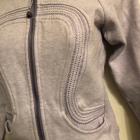 Rare Lululemon pale lavender cuddle up jacket - Picture 7 of 7